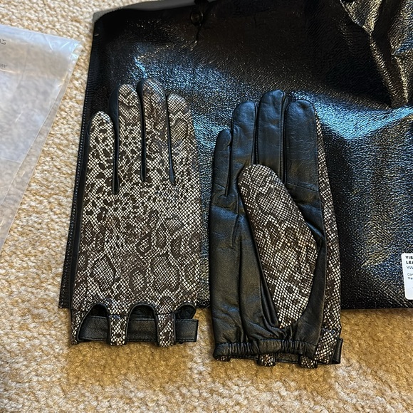 Women’s leather gloves - Picture 8 of 10